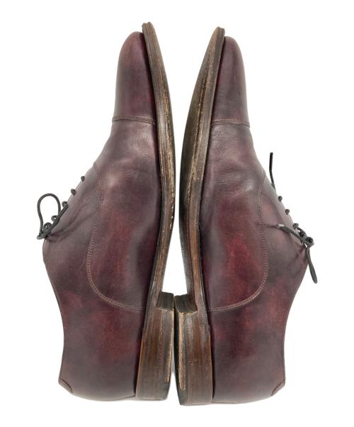 SHETLAND FOX（シェットランドフォックス）SHETLAND FOX (シェットランドフォックス) ストレートチップシューズ パープル サイズ:8・1/2の古着・服飾アイテム