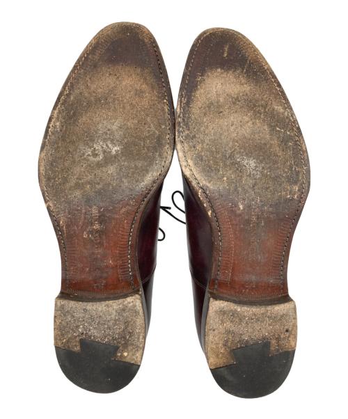 SHETLAND FOX（シェットランドフォックス）SHETLAND FOX (シェットランドフォックス) ストレートチップシューズ パープル サイズ:8・1/2の古着・服飾アイテム