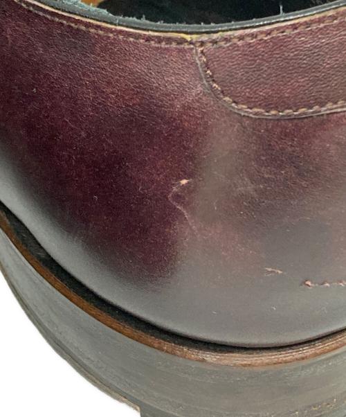 SHETLAND FOX（シェットランドフォックス）SHETLAND FOX (シェットランドフォックス) ストレートチップシューズ パープル サイズ:8・1/2の古着・服飾アイテム