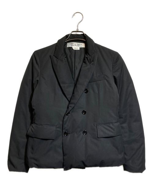 COMME des GARCONS COMME des GARCONS（コムデギャルソン コムデギャルソン）COMME des GARCONS COMME des GARCONS (コムデギャルソン コムデギャルソン) ダウンテーラードジャケット ブラック サイズ:Sの古着・服飾アイテム