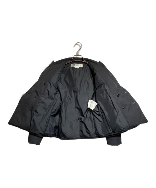 COMME des GARCONS COMME des GARCONS（コムデギャルソン コムデギャルソン）COMME des GARCONS COMME des GARCONS (コムデギャルソン コムデギャルソン) ダウンテーラードジャケット ブラック サイズ:Sの古着・服飾アイテム