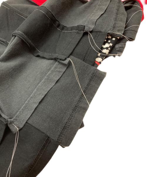 DISCOVERED（ディスカバード）DISCOVERED (ディスカバード) beast RE-MAKE S/S TEE TYPE2 ブラック×レッド サイズ:OSの古着・服飾アイテム