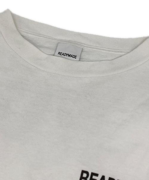 READYMADE（レディメイド）READYMADE (レディメイド) DR.WOO (ドクターウー) LSV TEE ホワイト サイズ:XLの古着・服飾アイテム