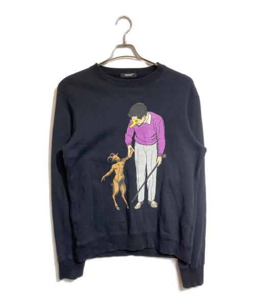UNDERCOVER（アンダーカバー）UNDERCOVER (アンダーカバー) MAN&GOAT Sweat ブラック サイズ:3の古着・服飾アイテム
