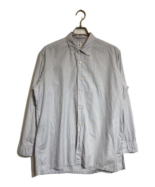 KAPTAIN SUNSHINE（キャプテンサンシャイン）KAPTAIN SUNSHINE (キャプテンサンシャイン) Regullar Collar Shirt L/S ブルー サイズ:38の古着・服飾アイテム