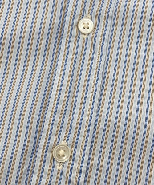 KAPTAIN SUNSHINE（キャプテンサンシャイン）KAPTAIN SUNSHINE (キャプテンサンシャイン) Regullar Collar Shirt L/S ブルー サイズ:38の古着・服飾アイテム