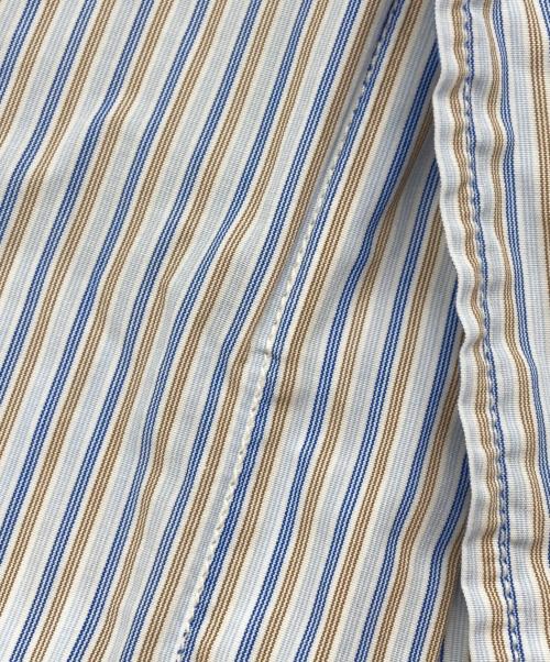 KAPTAIN SUNSHINE（キャプテンサンシャイン）KAPTAIN SUNSHINE (キャプテンサンシャイン) Regullar Collar Shirt L/S ブルー サイズ:38の古着・服飾アイテム