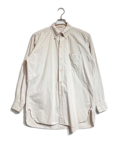 KAPTAIN SUNSHINE（キャプテンサンシャイン）KAPTAIN SUNSHINE (キャプテンサンシャイン) Big Button-down Shirt ベージュ サイズ:38の古着・服飾アイテム