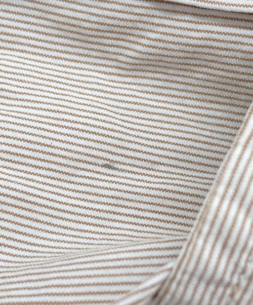 KAPTAIN SUNSHINE（キャプテンサンシャイン）KAPTAIN SUNSHINE (キャプテンサンシャイン) Big Button-down Shirt ベージュ サイズ:38の古着・服飾アイテム