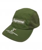 SUPREMEシュプリーム）の古着「Mesh Side Panel Camp Cap」｜グリーン
