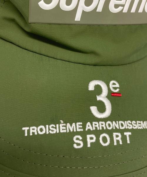 SUPREME（シュプリーム）SUPREME (シュプリーム) Mesh Side Panel Camp Cap グリーン サイズ:ONESIZE（58cm）の古着・服飾アイテム