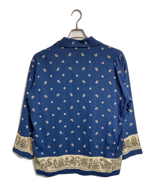 GANGSTERVILLE（ギャングスタービル）GANGSTERVILLE (ギャングスタービル) DIEGO - L/S SHIRTS ブルー サイズ:Mの古着・服飾アイテム