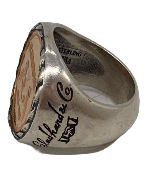 GLAD HAND（グラッドハンド）GLAD HAND (グラッドハンド) 10周年記念リング シルバー サイズ:14号の古着・服飾アイテム