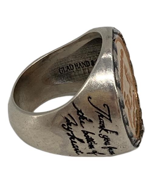 GLAD HAND（グラッドハンド）GLAD HAND (グラッドハンド) 10周年記念リング シルバー サイズ:14号の古着・服飾アイテム