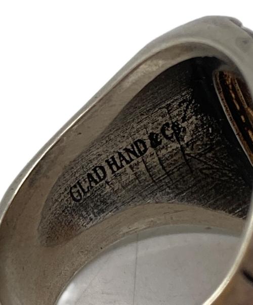 GLAD HAND（グラッドハンド）GLAD HAND (グラッドハンド) 10周年記念リング シルバー サイズ:14号の古着・服飾アイテム