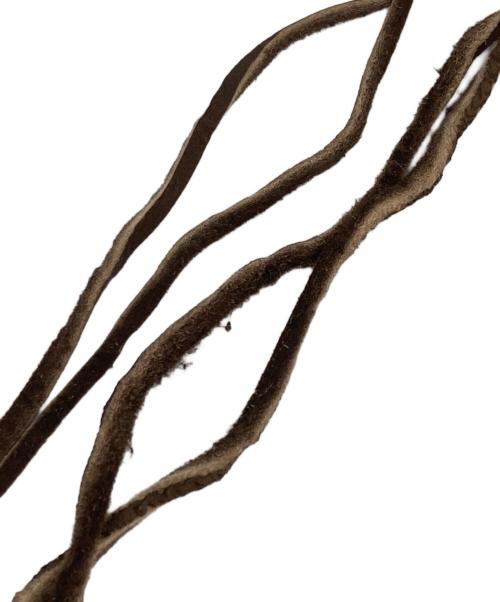 GLAD HAND（グラッドハンド）GLAD HAND (グラッドハンド) ブラザーズチャームレザーネックレス ブラウンの古着・服飾アイテム