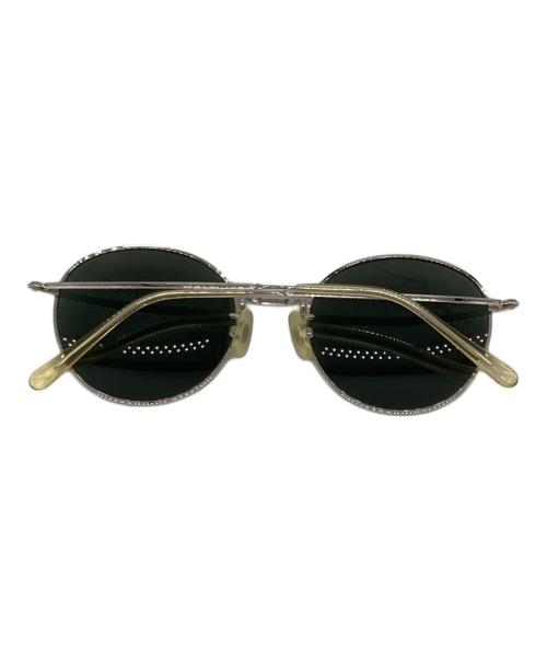 GLAD HAND（グラッドハンド）GLAD HAND (グラッドハンド) 石井 浩二 サングラス シルバー×グリーン サイズ:53□20の古着・服飾アイテム