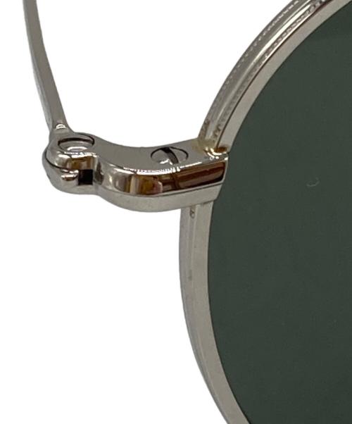 GLAD HAND（グラッドハンド）GLAD HAND (グラッドハンド) 石井 浩二 サングラス シルバー×グリーン サイズ:53□20の古着・服飾アイテム