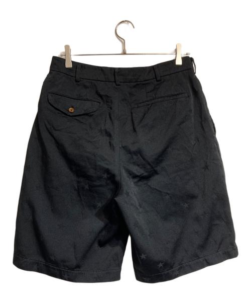 COMME des GARCONS COMME des GARCONS（コムデギャルソン コムデギャルソン）COMME des GARCONS COMME des GARCONS (コムデギャルソン コムデギャルソン) ポリエステルスターショートパンツ ブラック サイズ:Mの古着・服飾アイテム