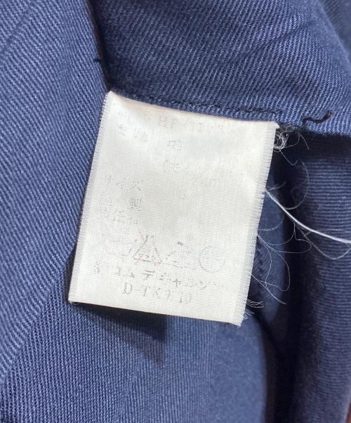 COMME des GARCONS HOMME（コムデギャルソン オム）COMME des GARCONS HOMME (コムデギャルソン オム) 2タックギャバジンパンツ ネイビー サイズ:Sの古着・服飾アイテム