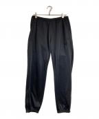 Needlesニードルズ）の古着「Zipped Sweat Pant - C/PE Bright Jersey」｜ブラック