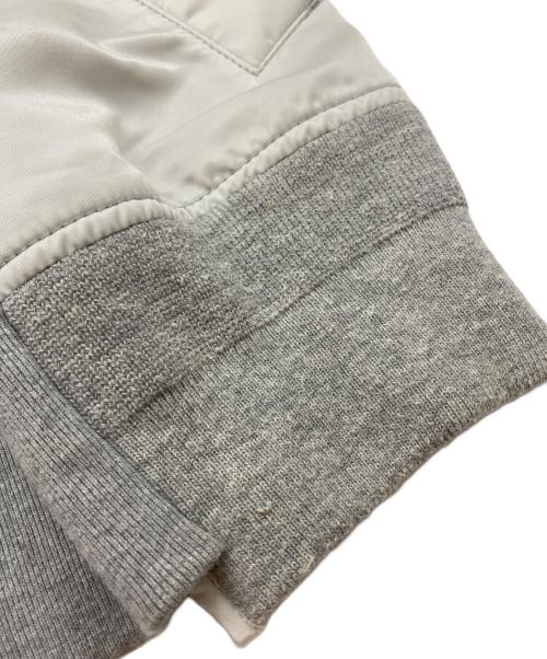 sacai（サカイ）sacai (サカイ) Sponge Sweat MA-1 Pullover グレー サイズ:1の古着・服飾アイテム