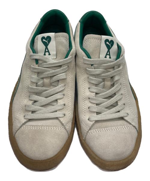 PUMA（プーマ）PUMA (プーマ) AMI Alexandre Mattiussi (アミアレクサンドルマテュッシ) SUEDE CREPE ベージュ サイズ:US8.5の古着・服飾アイテム