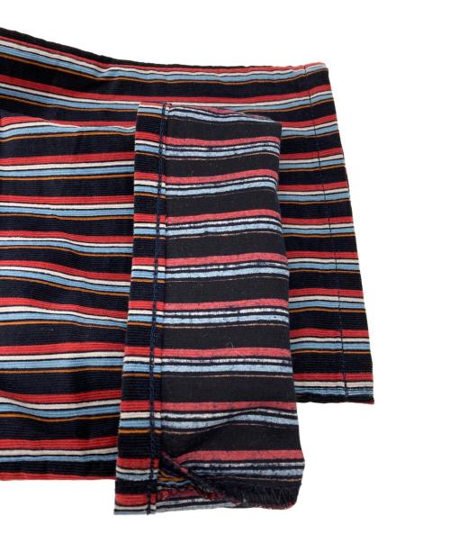 COMME des GARCONS JUNYA WATANABE MAN（コム デ ギャルソン ジュンヤ ワタナベ マン）COMME des GARCONS JUNYA WATANABE MAN (コム デ ギャルソン ジュンヤ ワタナベ マン) LEVI'S (リーバイス) ストライプコーデュロイパンツ レッド×ネイビー サイズ:Sの古着・服飾アイテム