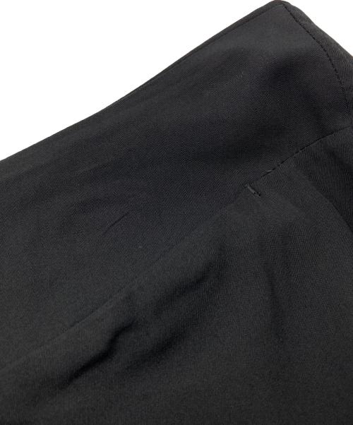 Y's（ワイズ）Y's (ワイズ) ウールギャバジンパンツ ブラック サイズ:4の古着・服飾アイテム