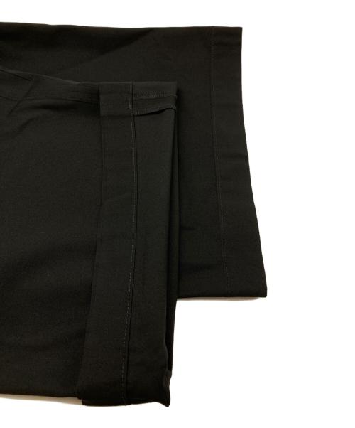 Y's（ワイズ）Y's (ワイズ) ウールギャバジンパンツ ブラック サイズ:4の古着・服飾アイテム