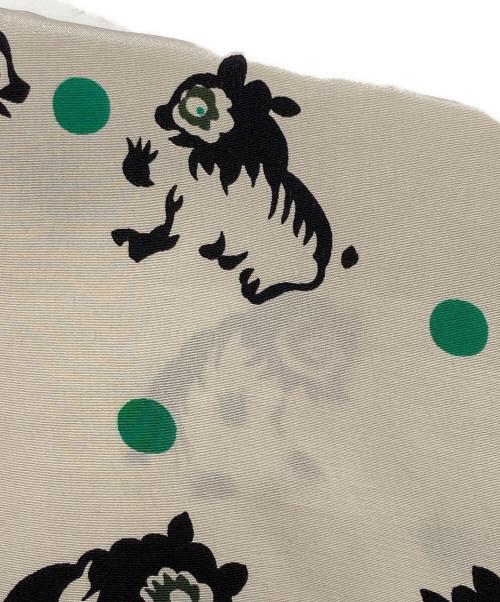 MARNI（マルニ）MARNI (マルニ) 総柄ワンピース グレー サイズ:40の古着・服飾アイテム