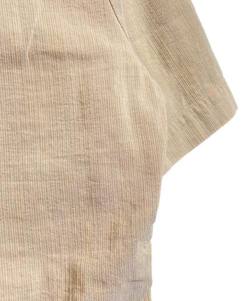 DRIES VAN NOTEN（ドリスヴァンノッテン）DRIES VAN NOTEN (ドリスヴァンノッテン) ラインシャツ ブラウン サイズ:48の古着・服飾アイテム