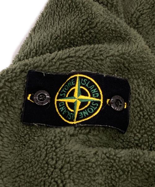 STONE ISLAND（ストーンアイランド）STONE ISLAND (ストーンアイランド) ボアフリーススウェット グリーン サイズ:Mの古着・服飾アイテム