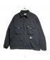 and wander（アンドワンダー）の古着「T/C alpha shirt jacket」｜ブラック