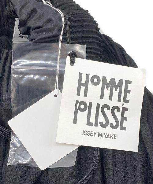 HOMME PLISSE ISSEY MIYAKE（オム プリッセ イッセイ ミヤケ）HOMME PLISSE ISSEY MIYAKE (オムプリッセ イッセイ ミヤケ) 消しプリーツパンツ ブラック サイズ:1の古着・服飾アイテム