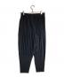 HOMME PLISSE ISSEY MIYAKE (オムプリッセ イッセイ ミヤケ) 消しプリーツパンツ ブラック サイズ:1：28000円