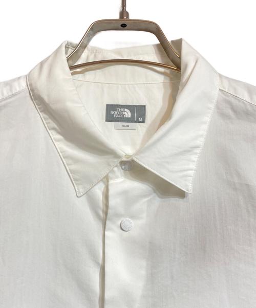THE NORTH FACE（ザ ノース フェイス）THE NORTH FACE (ザ ノース フェイス) ロングスリーブノーザンハリアーシャツ ホワイト サイズ:Mの古着・服飾アイテム