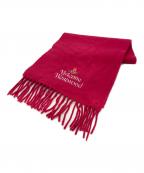 Vivienne Westwoodヴィヴィアンウエストウッド）の古着「ウールマフラー」｜ピンク