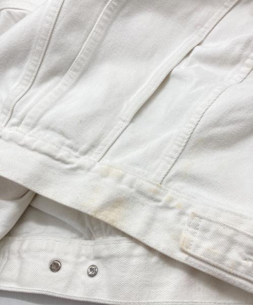 LEVI'S（リーバイス）LEVI'S (リーバイス) デニムジャケット ホワイト サイズ:Lの古着・服飾アイテム