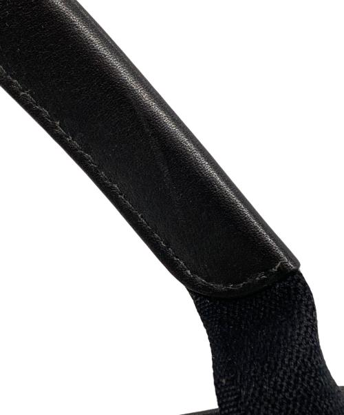 BALENCIAGA（バレンシアガ）BALENCIAGA (バレンシアガ) ネイビーカバスSトート ホワイトの古着・服飾アイテム