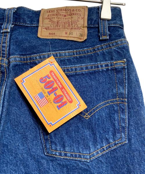 LEVI'S（リーバイス）LEVI'S (リーバイス) usa製501デニムパンツ インディゴ サイズ:76㎝(W30)の古着・服飾アイテム