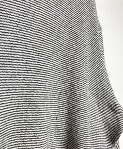 CABAN（キャバン）CABaN (キャバン) ボーダーニット グレー サイズ:XLの古着・服飾アイテム