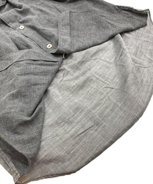 COMME des GARCONS HOMME PLUS（コムデギャルソンオムプリュス）COMME des GARCONS HOMME PLUS (コムデギャルソンオムプリュス) 袖切り替えシャツ グレー サイズ:Mの古着・服飾アイテム