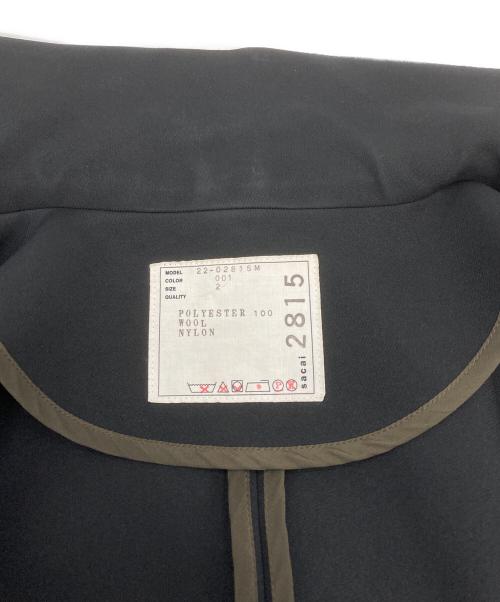 sacai（サカイ）sacai (サカイ) Technical Jersey Jacket ブラック サイズ:2の古着・服飾アイテム