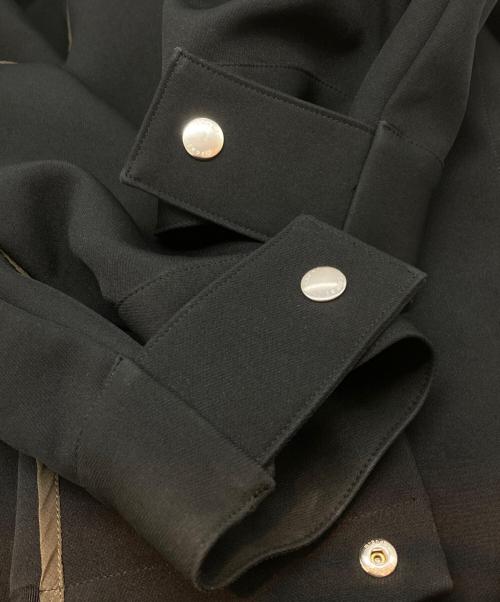 sacai（サカイ）sacai (サカイ) Technical Jersey Jacket ブラック サイズ:2の古着・服飾アイテム