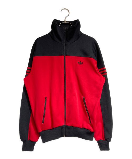 adidas（アディダス）adidas (アディダス) トラックジャケット レッド サイズ:4の古着・服飾アイテム