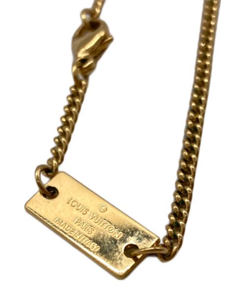 LOUIS VUITTON（ルイ ヴィトン）LOUIS VUITTON (ルイ ヴィトン) リングネックレレス・モノグラム ゴールドの古着・服飾アイテム