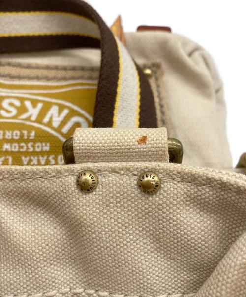 LOUIS VUITTON（ルイ ヴィトン）LOUIS VUITTON (ルイ ヴィトン) グローブショッパーMM ベージュ×イエローの古着・服飾アイテム