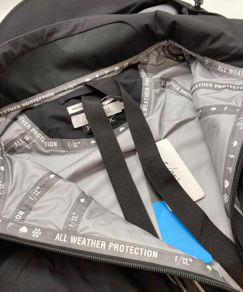 F/CE.（エフシーイー）F/CE. (エフシーイー) PERTEX WATERPROOF UTOPIA JK ブラック サイズ:Lの古着・服飾アイテム