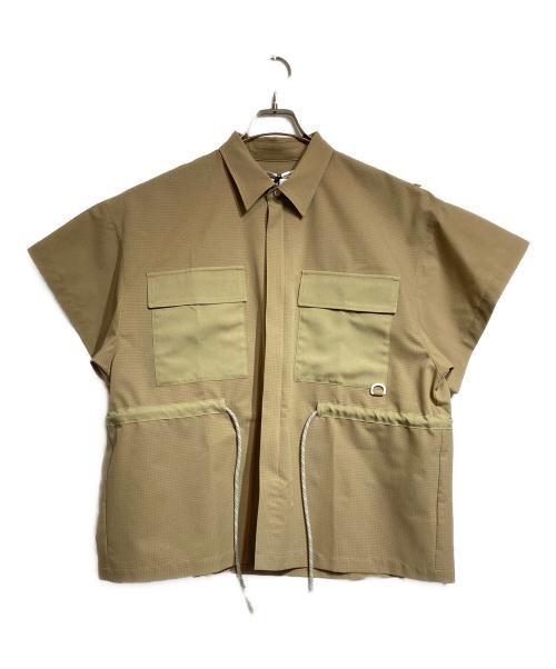 F/CE.（エフシーイー）F/CE. (エフシーイー) TECH TRANSFORM SHIRT ベージュ サイズ:Ｓの古着・服飾アイテム
